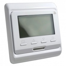 Терморегулятор EASTEC E 51.716 WiFi белый, программируемый, встраиваемый, 3,5 кВт, WiFi