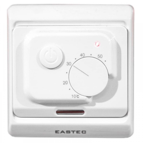 Терморегулятор EASTEC E 7.36 белый, встраиваемый, 3,5 кВт купить в интернет магазине Санрай73