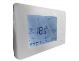 Терморегулятор комнатный Vieir VR410 беспроводной, сенсорный, программируемый, белый