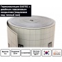 Термоизоляция лавсановая (подложка под теплый пол) EASTEC 1000мм*3мм Корея(50м/рул)