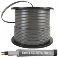 Кабель греющий саморегулирующийся Eastec SRL 30-2, 30 Вт/м, монтаж на трубу, без оплетки
