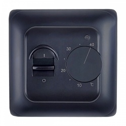 Терморегулятор EASTEC RTC 70.26 черный, встраиваемый, 3,5 кВт