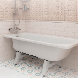 Ванна 160х70 стальная ВИЗ Donna + ножки