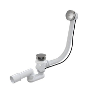 Сточный комплект для ванны с переливом Хром 570 мм Ravak