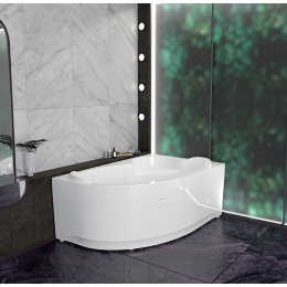 Ванна 149х96 акриловая Radomir Ирма правая + панель+ каркас