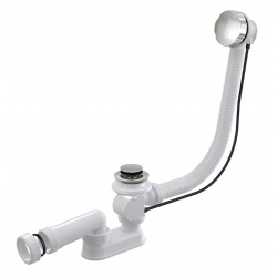 Сифон A55K-RU-01 для ванны автомат, 57 см Alcaplast/Alcadrain