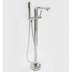 Смеситель для ванны напольный Radomir Альма Chrome, излив, ручной душ, хром