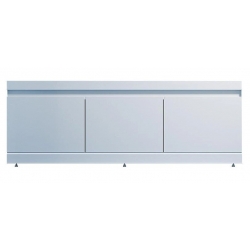 Экран под ванну Alavann SOFT 1,8 м МДФ белый, 3 двери откидные