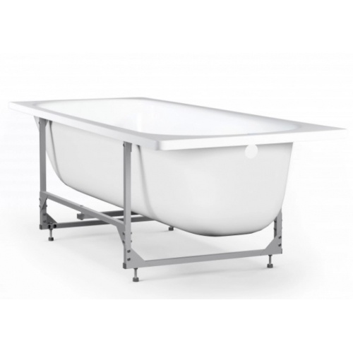 Ванна 160х70х40 стальная ВИЗ Donna Vanna Белая Орхидея, на каркасе, КР-01503 купить в интернет магазине Санрай73
