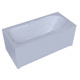Ванна 170х80 акриловая Леда Акватек сборный каркас, без фронтального экрана
