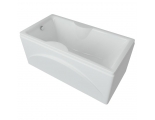Ванна 170х75 акриловая Феникс пустая с фр. экраном (слив слева) Акватек
