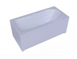 Ванна акриловая Леда 170x80 пустая с фр. экр (слив слева) Акватек + бок. панель слева + смес Кобра