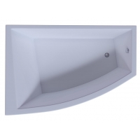 Ванна 180х125 акриловая Акватек Оракул правая, на каркасе, с фронтальным экраном