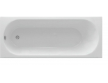 Ванна 160х70 акриловая Оберон пустая с фр. экраном (слив слева) Акватек