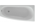 Ванна 160х75 акриловая Пандора правая + каркас + сифон + экран Акватек