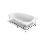 Ванна асимметричная JOANNA 150x95, правая, ультра белый (WA-JOANNA*150-R-W)