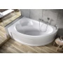 Ванна асимметричная KALIOPE 153x100, правая,белый (P-WA-KALIOPE*153-RNL)