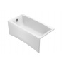 Ванна прямоугольная VIRGO 150x75, белый (P-WP-VIRGO*150NL)