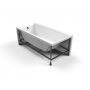 Ванна прямоугольная VIRGO 150x75, белый (P-WP-VIRGO*150NL)