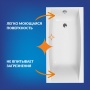 Ванна прямоугольная VIRGO 150x75, белый (P-WP-VIRGO*150NL)