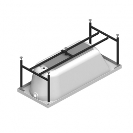 Ванна 168х75 акриловая Radomir Кэти, фронтальная панель, каркас