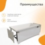 Ванна 170х75 акриловая Radomir Веста, фронтальная панель, каркас разборный