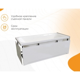 Панель 180х80"180х80"170х80 к ванне Radomir Вальс/ Прованс/Прованс боковая левая