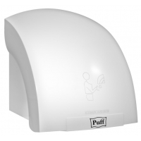 Электросушитель для рук Puff высокоскоростной, 1,2 кВт, белый