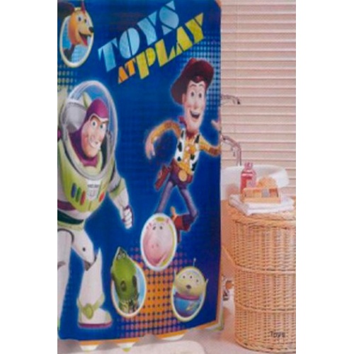 Штора для ванны ZALEL фотопринт детский 180х200 Disney Toys купить в интернет магазине Санрай73