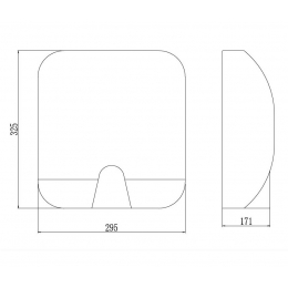 Сушилка для рук Savol скоростная