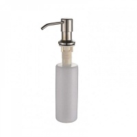 Дозатор LEDEME для жидкого мыла ВРЕЗНОЙ 400мл (САТИН+пластик)
