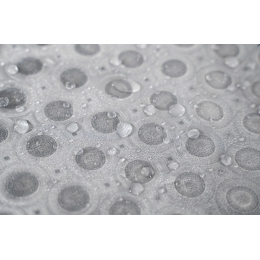 Штора для ванной Santrek Home 180х180 PEVA MS1019 с кольцами, 3D прозрачный