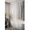 Штора для ванной Santrek Home 180х180 PEVA MS1019 с кольцами, 3D прозрачный