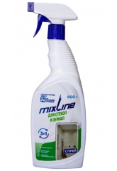 Чистящее средство Mixline для стекол и зеркал 600г спрей