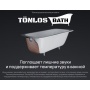 Теплошумоизоляция ванн и душевых поддонов TONLOS BATH толщина 7мм