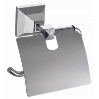 Бумагодержатель с крышкой, хром AZARIO ALTRE