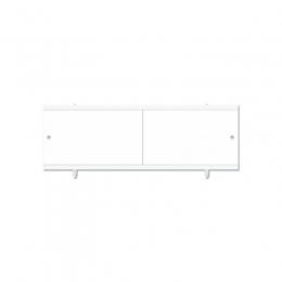 Экран под ванну с пластиковой рамой 1,5м белый УНИВЕРСАЛ-КВАРТ