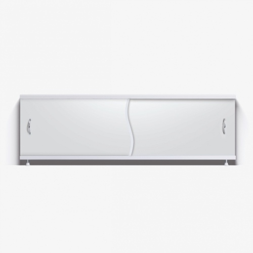 Экран под ванну Alavann Премьер 1,7 м белый, купе, с алюминиевой рамой купить в интернет магазине Санрай73