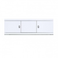 Экран под ванну Alavann Still 1,7 м МДФ белый, купе, каркас из алюминия