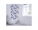 Штора для ванной полиэстр FIXSEN SIMPLE 180*200 без колец