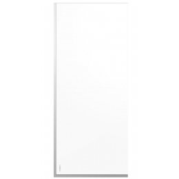 Шторка на ванну DIWO Анапа неподвижная, 60х140, профиль хром глянцевый, прозрачное стекло