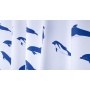 Штора для ванной полиэстр FIXSEN DOLPHINS 180*200 без колец