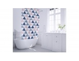 Штора для ванной полиэстр FIXSEN SIMPLE 180*200 без колец
