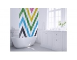 Штора для ванной полиэстр FIXSEN TWIST 180*200 без колец