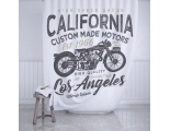 Штора для ванной полиэстр FIXSEN CALIFORNIA 180*200 без колец
