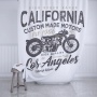 Штора для ванной полиэстр FIXSEN CALIFORNIA 180*200 без колец