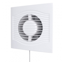 Вентилятор Ø150мм Era SLIM 6С-02 обратный клапан шнур