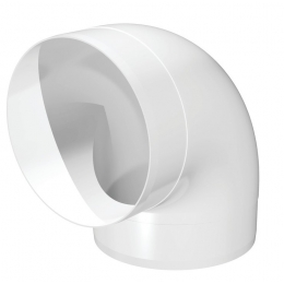 Колено Ø125мм х 90° ERA 12.5ККП 90