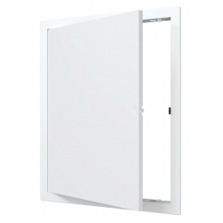 Люк 20 х 25 пластиковый EVECS нажимной с фланцем