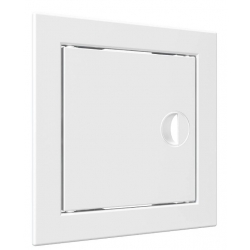 Люк 15 x 15 пластиковый EVECS с ручкой и фланцем